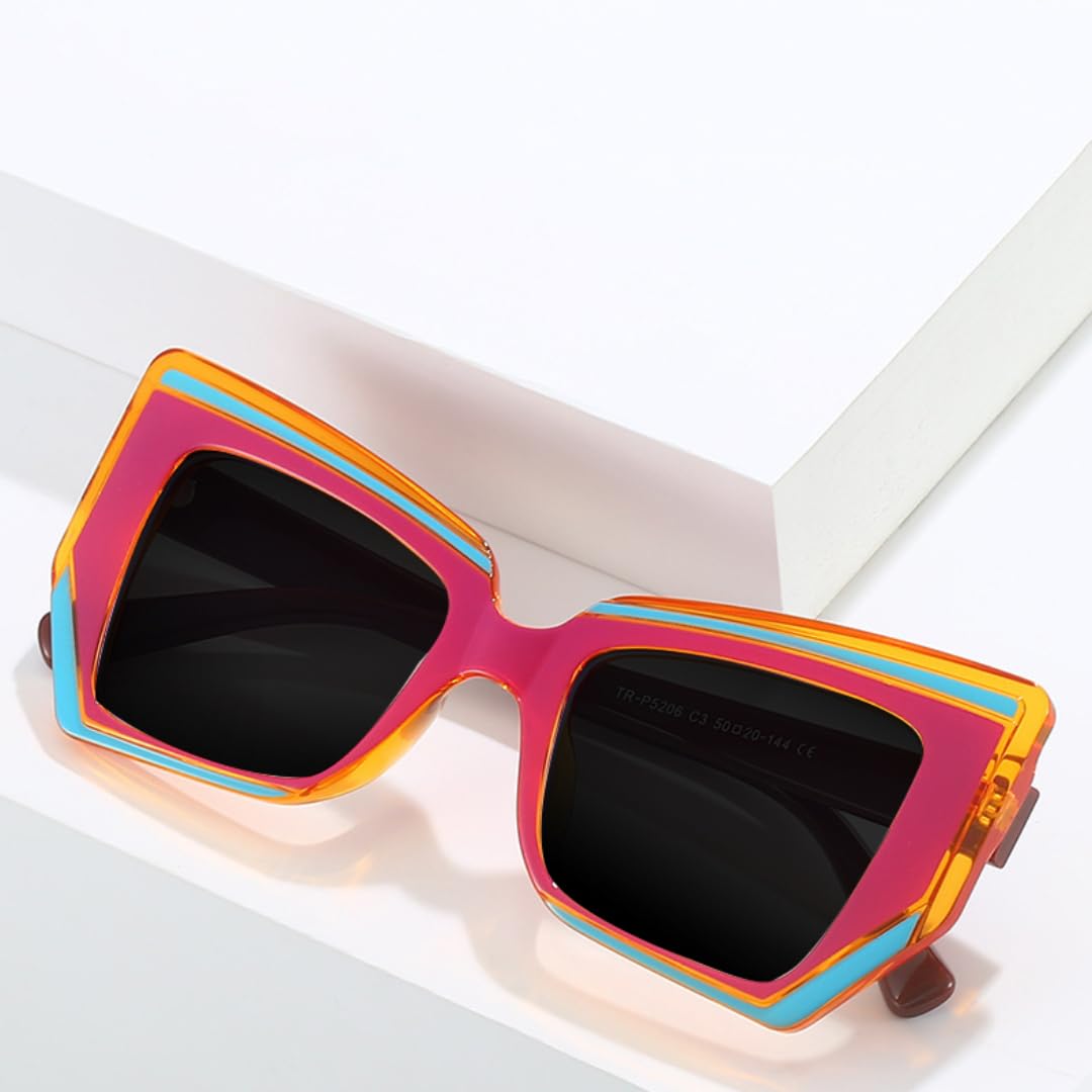 Occhiali da sole alla moda Tr90 Cat Eye da donna UV