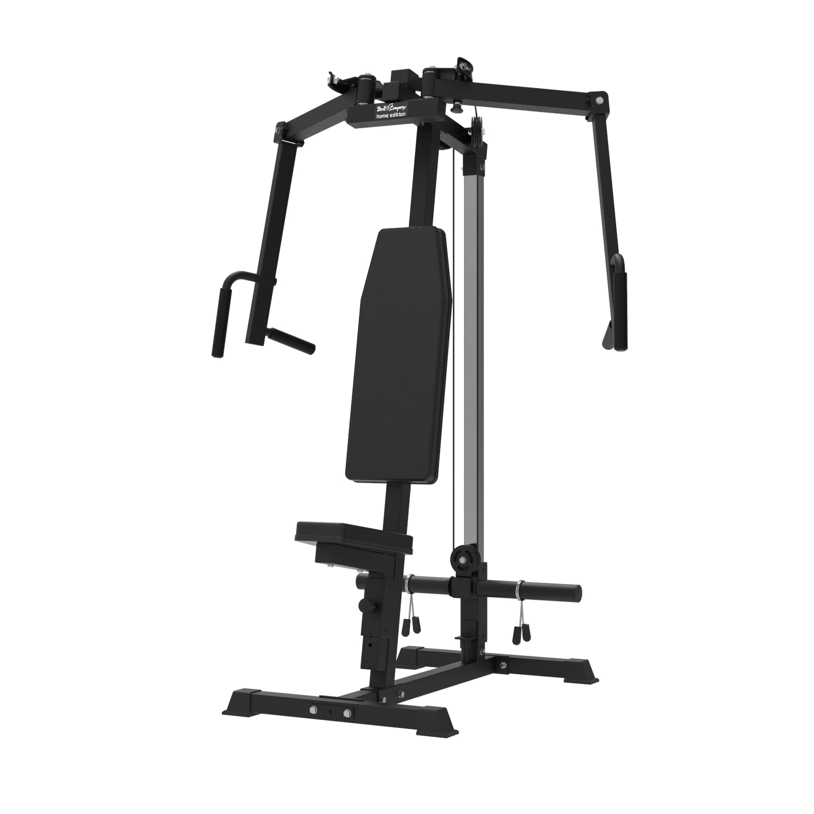 Bad Company Butterfly Trainer I Fitnessgeräte für Zuhause Muskelaufbau Brust kompatibel mit Hantelscheiben 30 mm und 50 mm I Brusttrainer Fitness Kraftstation für Zuhause I BCA-144