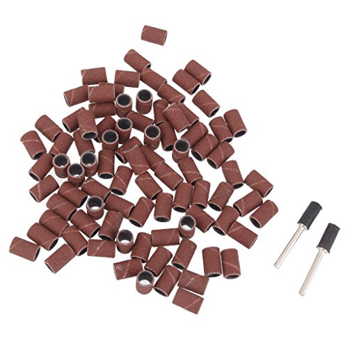 100pcs 1/4 Zoll Bands Kit Mit 2 Schleifwalze Dorne Für Drehwerkzeuge Schleif