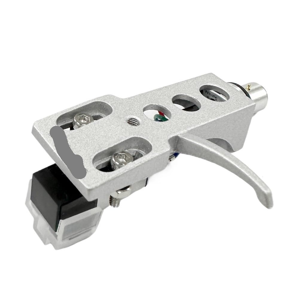 Universal Headshell With Cartridge And Needle Stylus For Au-dio For Te-chnica For Te-chnics 1200/1210G(Silver)