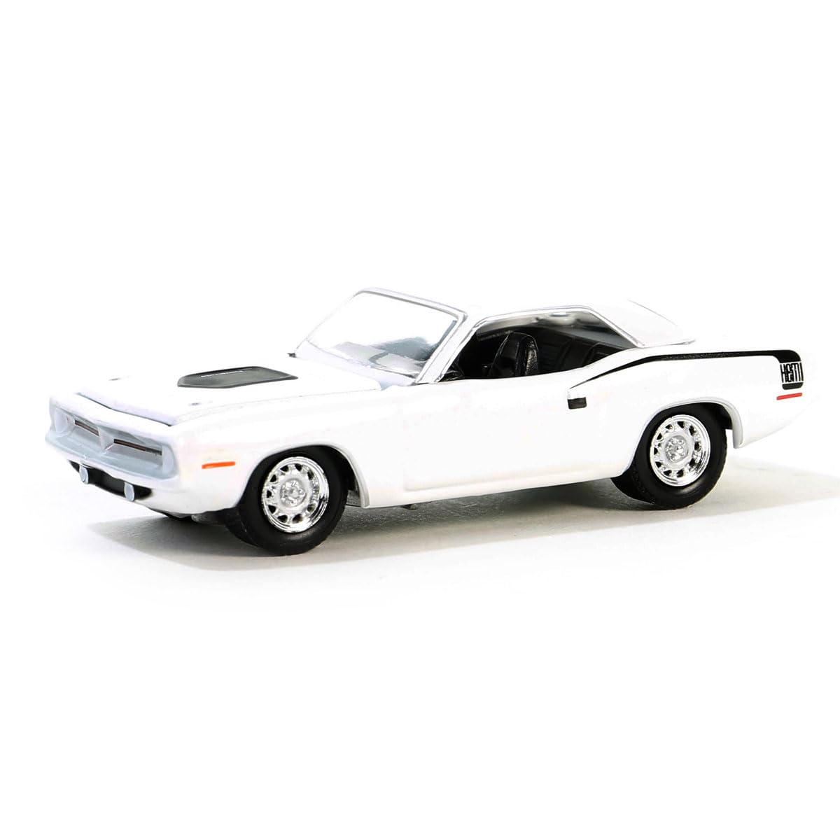 4台set/MUSCLE MACHINES/70CUDA/66GTO Muscle Machines 1/18 Scale Model 71165 - 1970 Plymouth Cuda