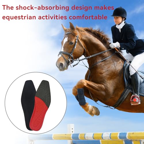 Image of Insoles for Boots, Replacement Square Toe Footwear Inserts for Leather Men's Comfortable Light-Weight and Cushion Shock Absorbing(M12)