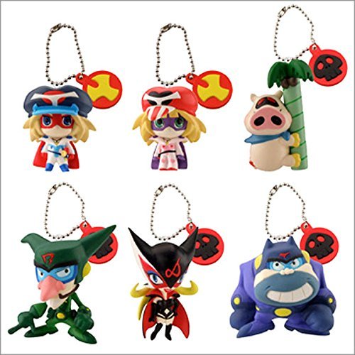 Amazon.co.jp: ヤッターマン フィギュアキーチェーン 全6種セット