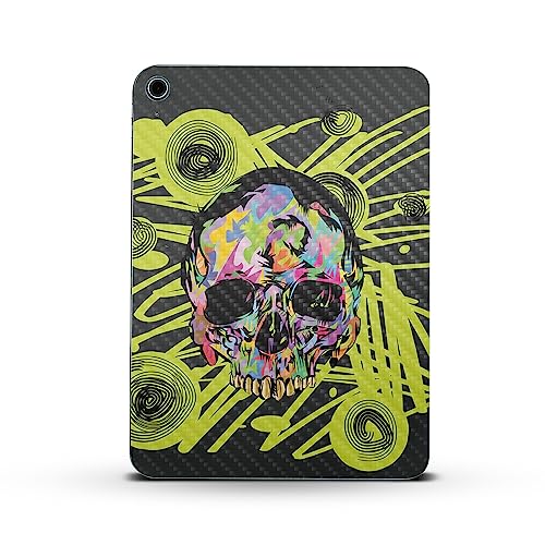 Image of MightySkins Carbon Fiber Skin Compatible with Apple iPad 10.9 inch 10th Gen (2022) Full Wrap Kit - Remains | Protective, Durable Textured Carbon Fiber Finish | Easy to Apply | Made in The USA