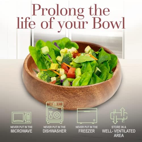 Woodard & Charles Acacia Wood Snack Serving Bowl, Pack of 72, 6