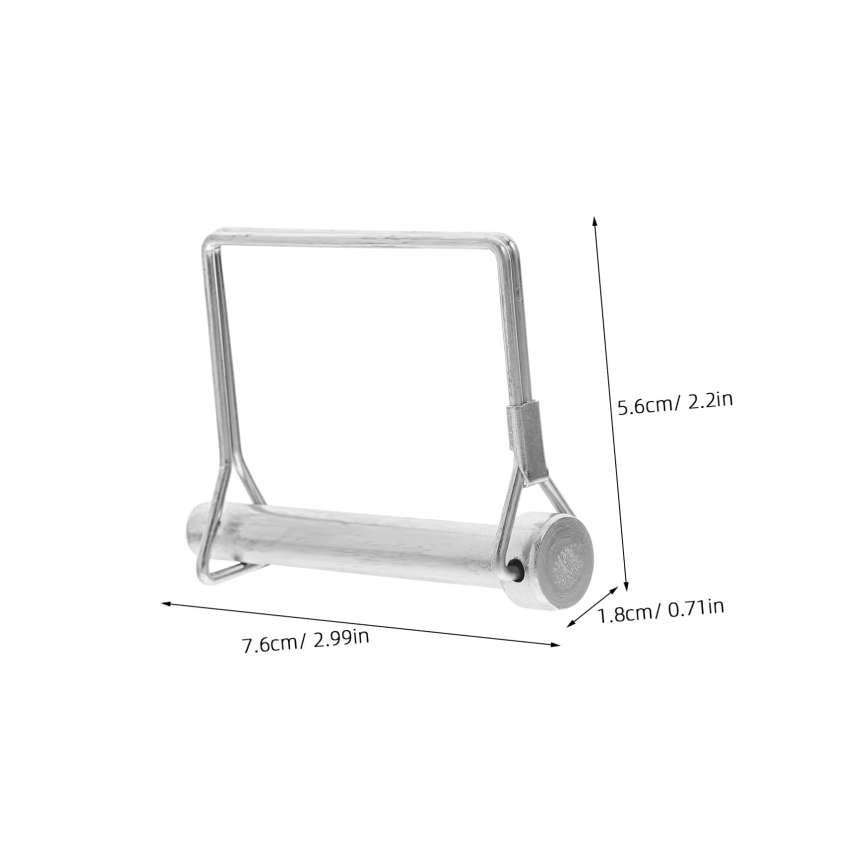 FUNOMOCYA 6pcs Square Trailer Hitch Pin Locking Pin for Scaffolding Plates Hitch Pin Clip for Trailer Coupler Quick Assembly