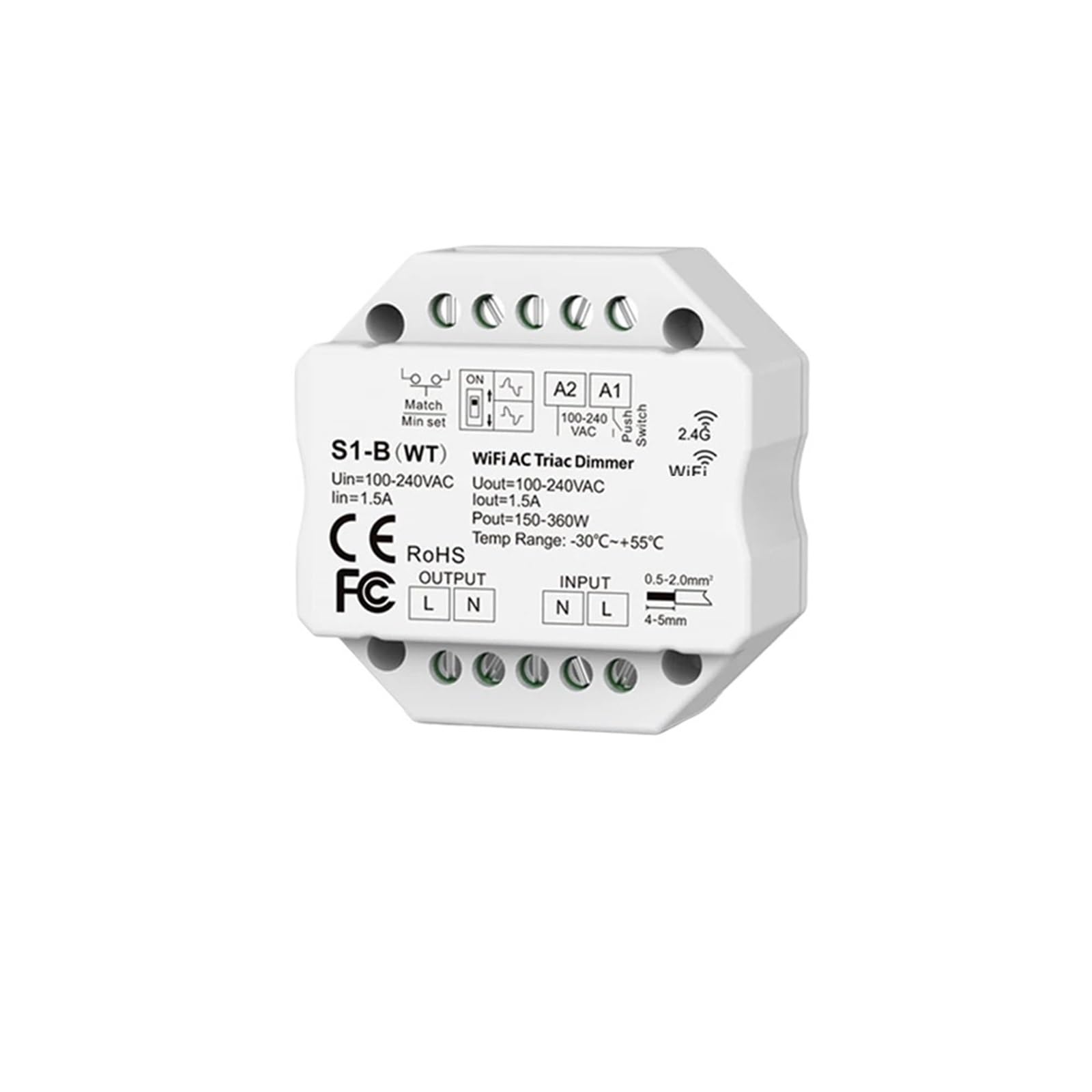 Alimentation LED 12V 24V Triac à gradation numérique stable PWM - 4