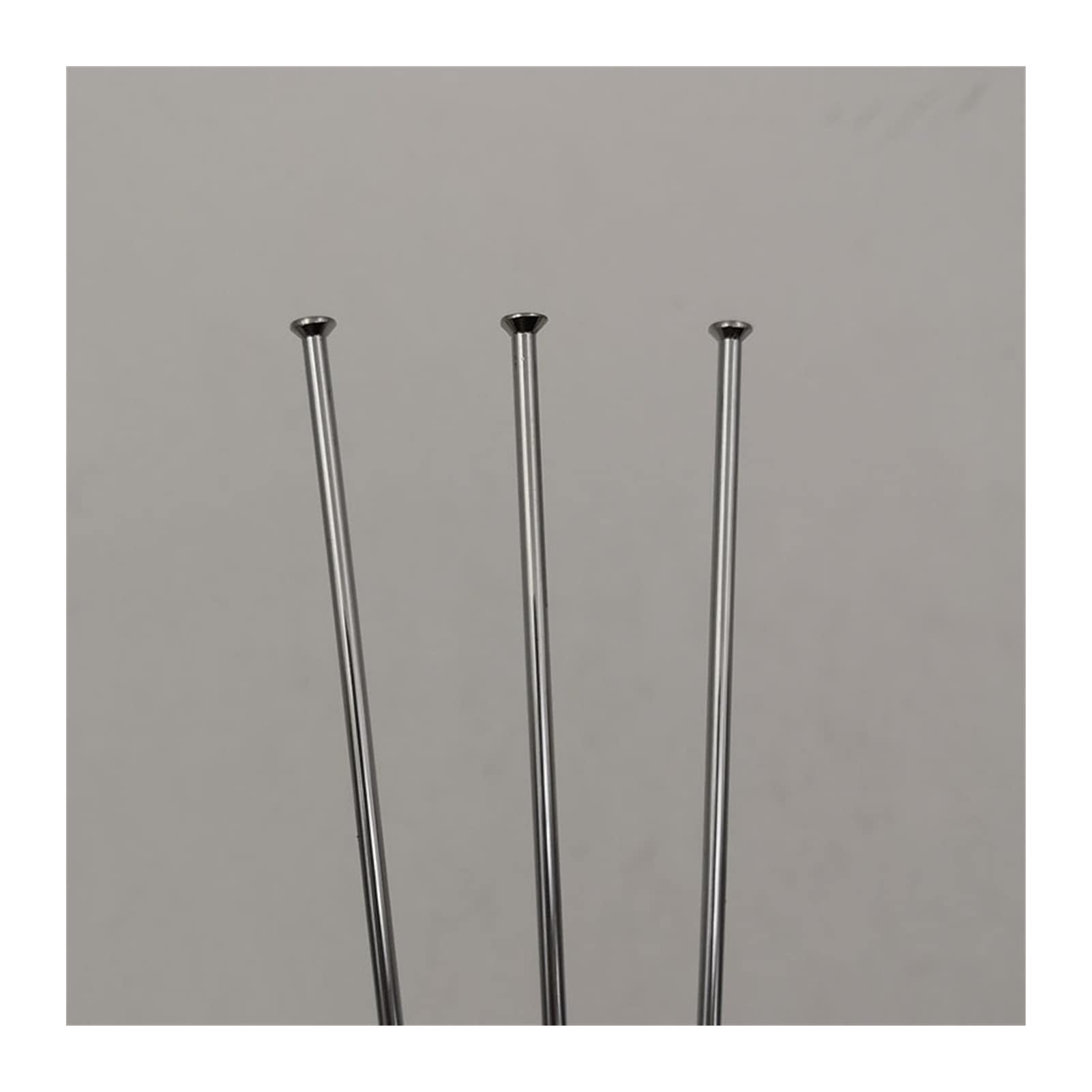 Raggi Bicicletta 16 Pezzi Un Lotto 14 g Raggi di Biciclette Diametro 2,0 mm Materiale in Acciaio Inox Mountain Bike rotelle con capezzoli Raggi per Bicicletta (Color : Length 268mm)