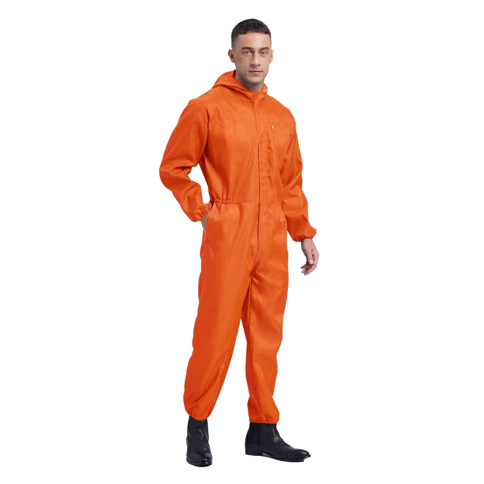 Overol De Trabajo para Hombre Monos de Trabajo for Hombre, con Bolsillos Grandes, Mono for Taller, Capucha a Prueba Polvo, Uniforme mecánico