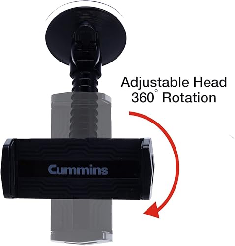 Miniatura 3 de Cummins CMNWSTBLT - Soporte de ventosa para ventana de coche o tableta, compatible universal, color negro