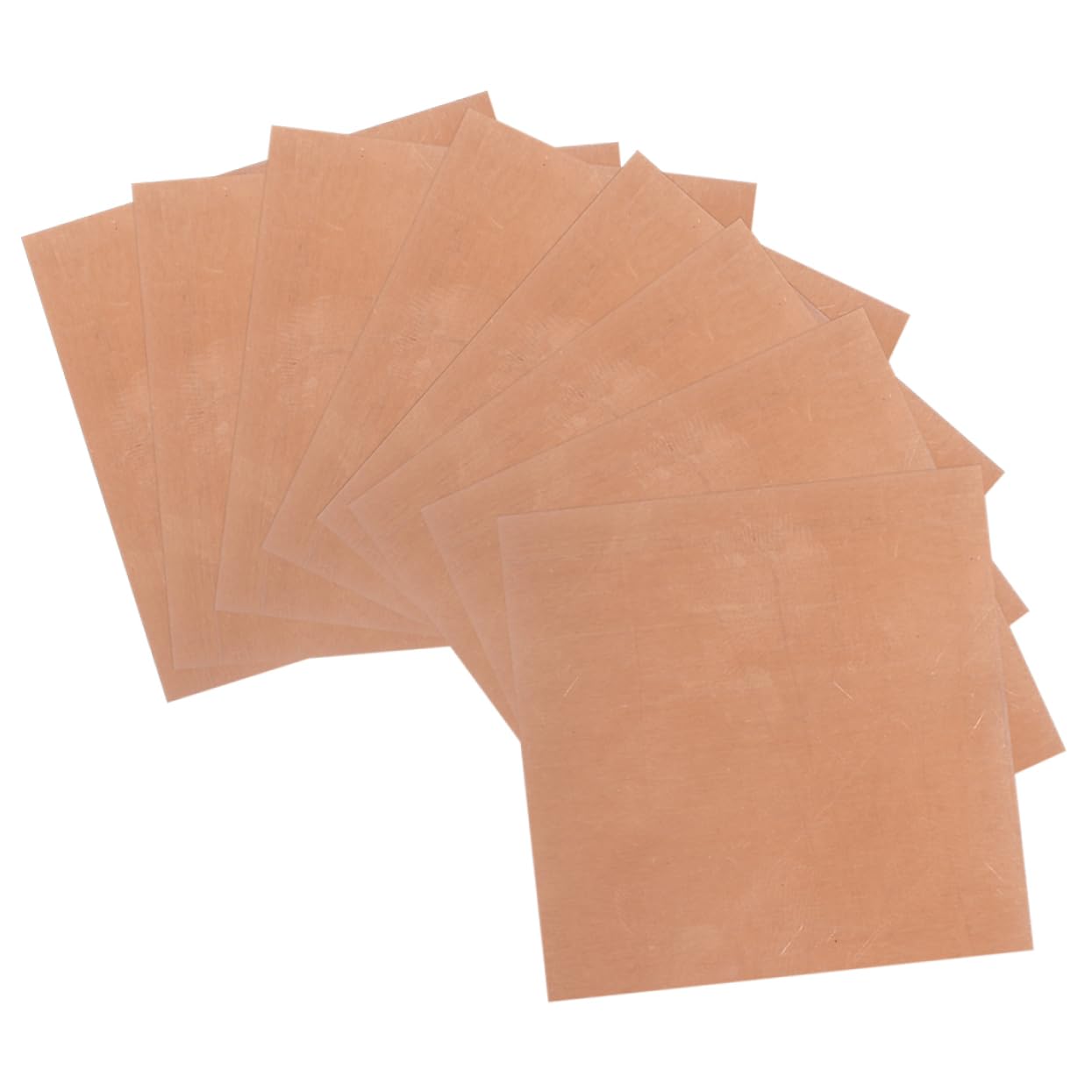 VILLFUL 8 Sheets Sheets Copper Plate for Jewelry Metal Plate Copper Plate Metal Plates for Jewelry Copper