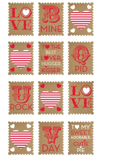 EK Success Brands Sticko Stickers, Love Stamps