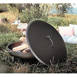 Czaja Stanzteile Deksel voor alle vuurschalen; eenvoudig verwijderen van de vuurschaal zonder water en ter bescherming…