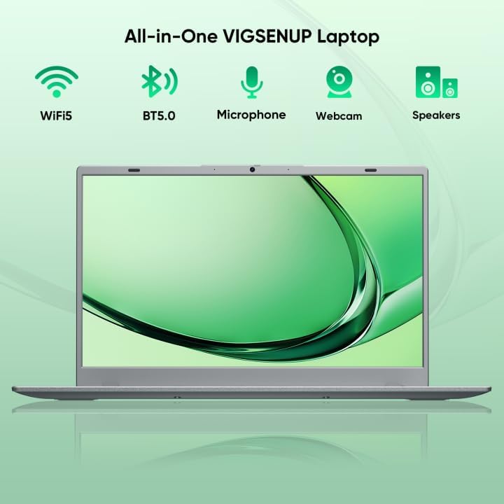 15.6" Full HD Laptop with 16GB RAM 256GB SSD,Laptop Computer, Dual-core 6500Y Processor Up to 3.4GHz,WiFi5,USB-C, Poratable Business and Student Laptops,Sliver - 3