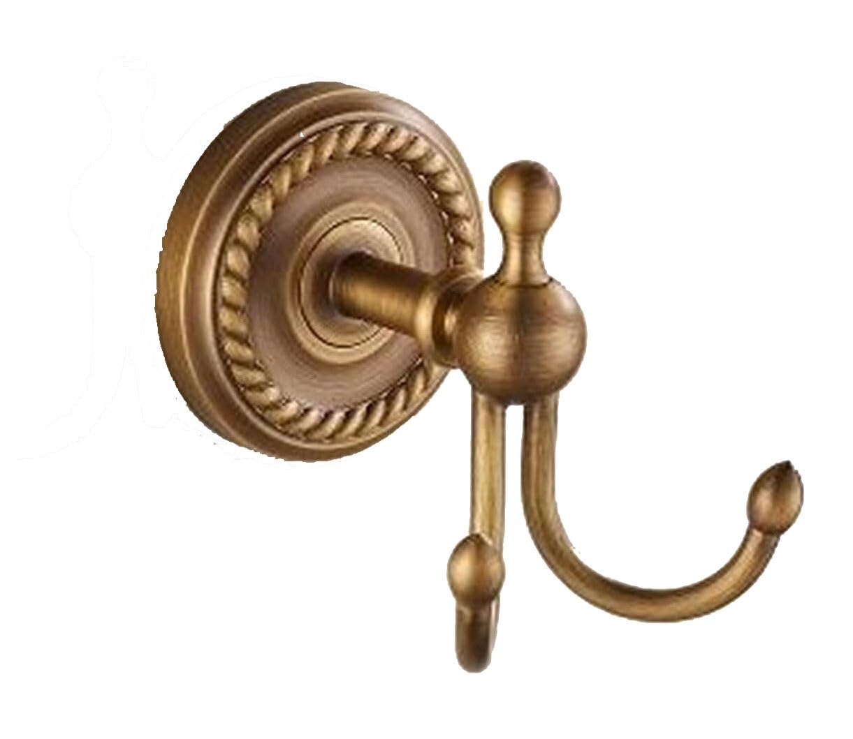 Lcanallyms C Wall Hooks, Durable Wall Oat Racks Lothes Hanging Rail Hanger Hookswall Mounted Gold/Black/Bronze Brushed Brass Robe Hooks Hook Key(C)