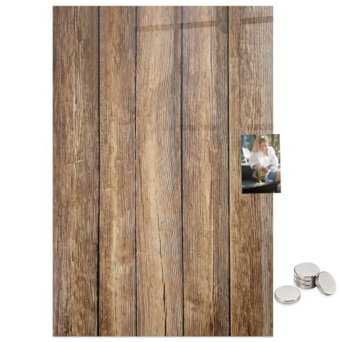 Pizarra Magnética de Vidrio Templado 70x100 cm como mural de pared y organizador