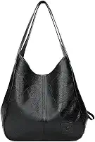 Bolsa Feminina de Ombro Grande em Couro PU, Bolsa Sacola Elegante e Leve para o Dia a Dia, Bolsa de Mão Estilo Tote para Compras e Trabalho