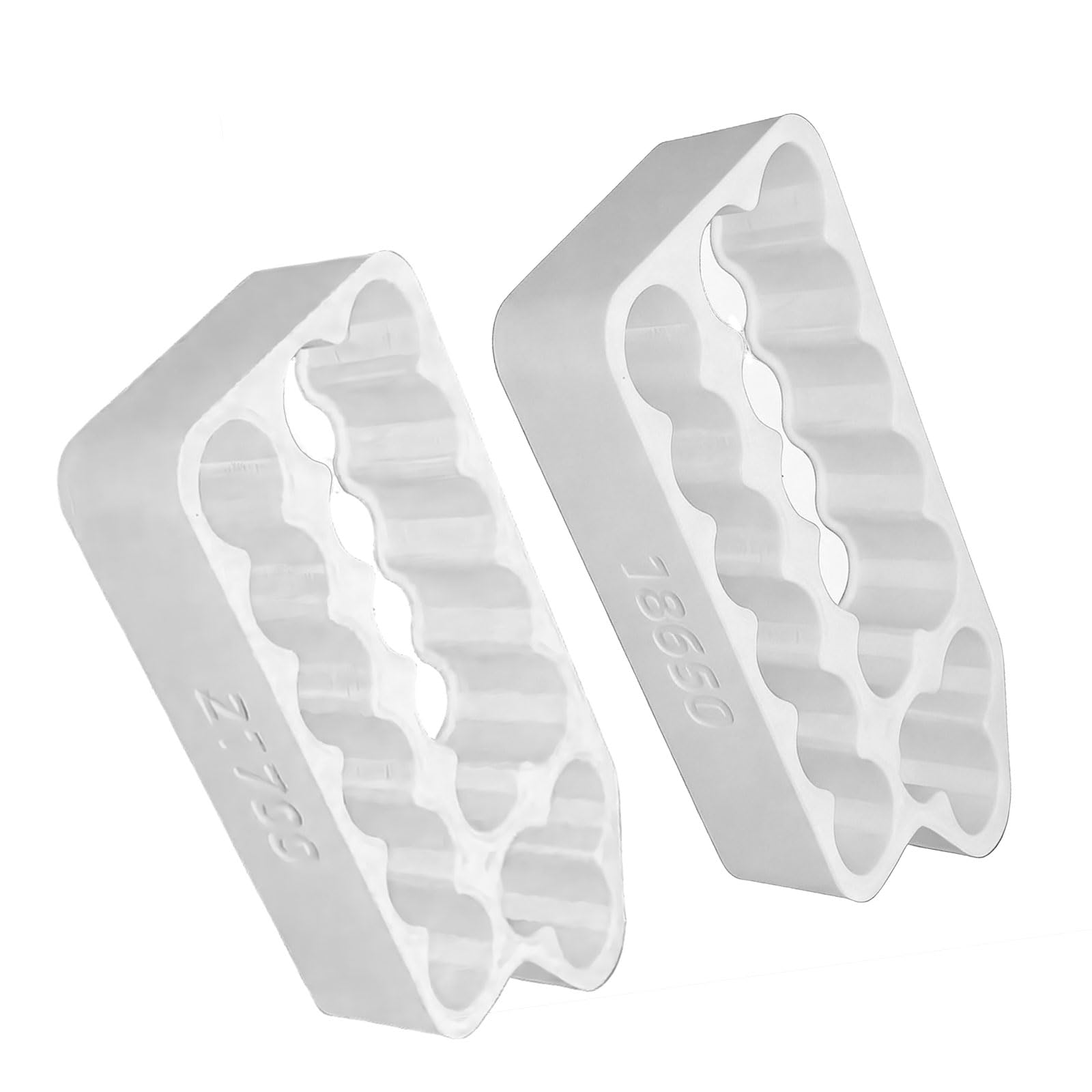 2PCS Ergonomic Battery Welding Jigs Fixture for 18650 21700 Cells Feature Secure Clamping Design Stable Grip Battery Welding Jigs