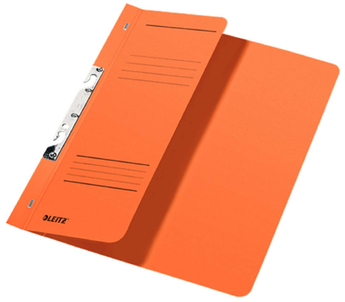 Half File Folder Binder Folders Leitz Slotted Folders - A4 Half-Cut Front Cover Manila ...