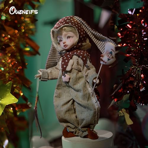 Muñeca articulada resina Jokerbjd Halloween 1/6 miniatura 4