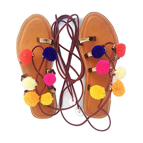 tie up slippers
