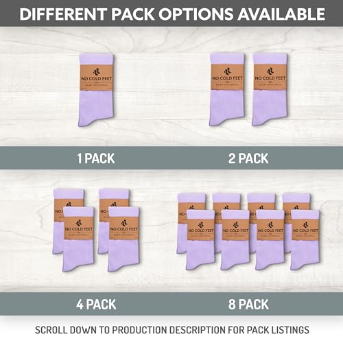 Fun Purple Colorful Novelty Socks for Men for Dress Casual Formal Groomsmen Wedding, 6 Pack2