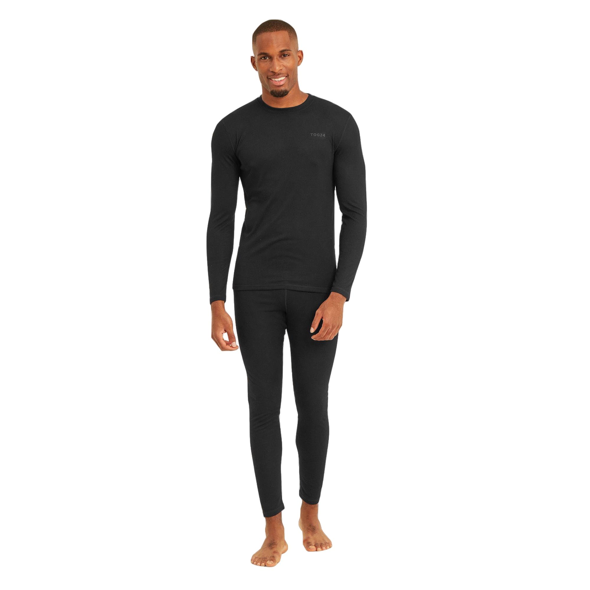 TOG24 Darley Thermal Base Layer Set. Mens Thermal Base Layer Set and Womens Thermal Base Layer Set Made From A Super Stretchy Fabric To Help You Move Easily. Create A Superwarm Layer Against The Skin.