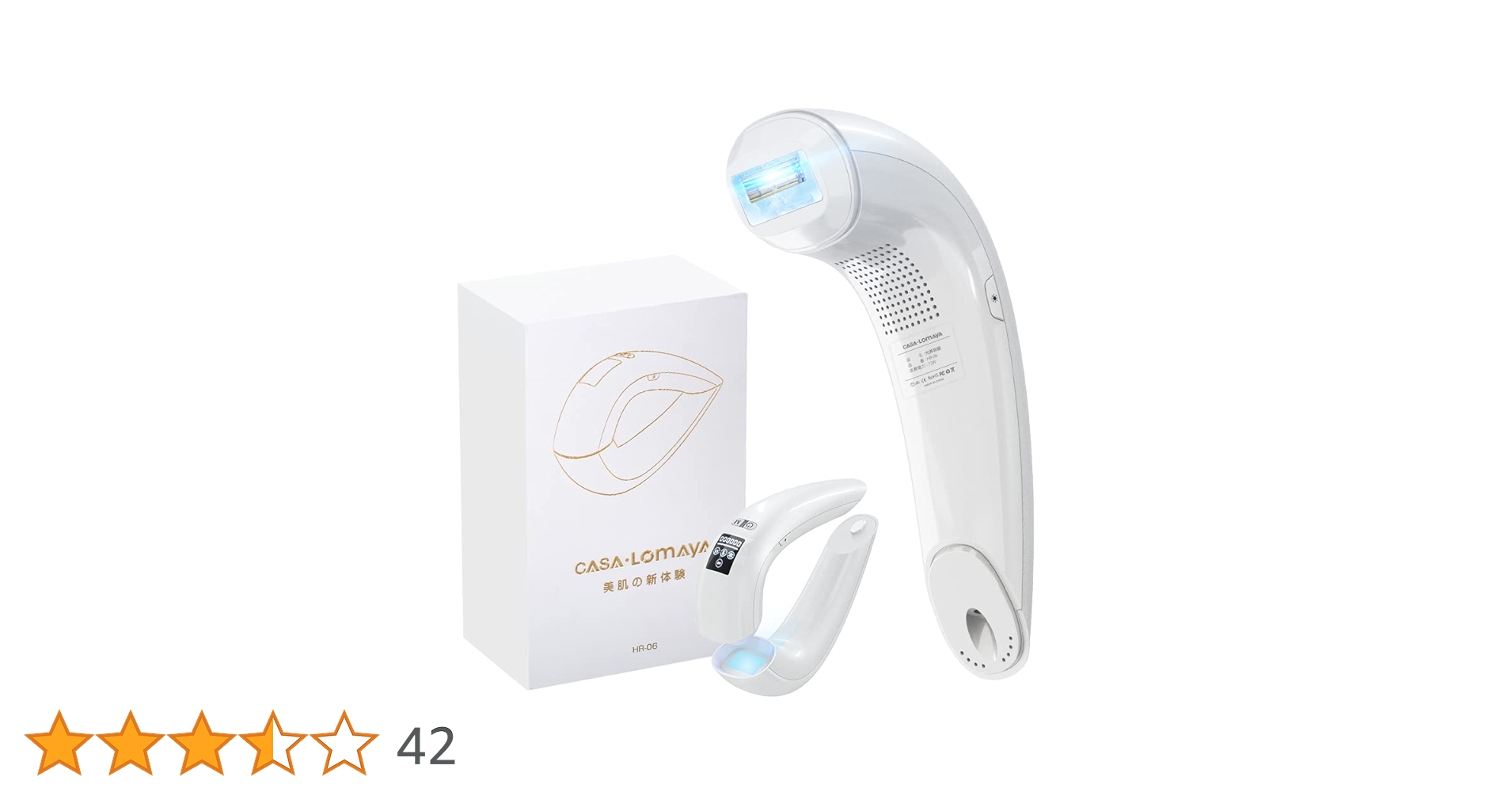 Lomaya 脱毛器 期間限定最大20%OFF／ 「照射回数無限&9段階調節可能」Lomaya 脱毛器