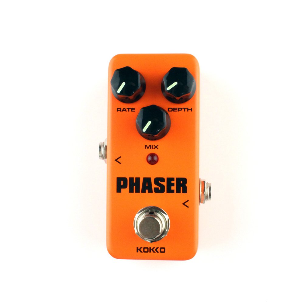 KOKKO E-Gitarren-Effektpedal True Bypass Full Metal Shell (PHASER)