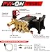 PW-ON Pressure Washer Water Pump - 4000 PSI Max, 4.2 GPM, 3/4