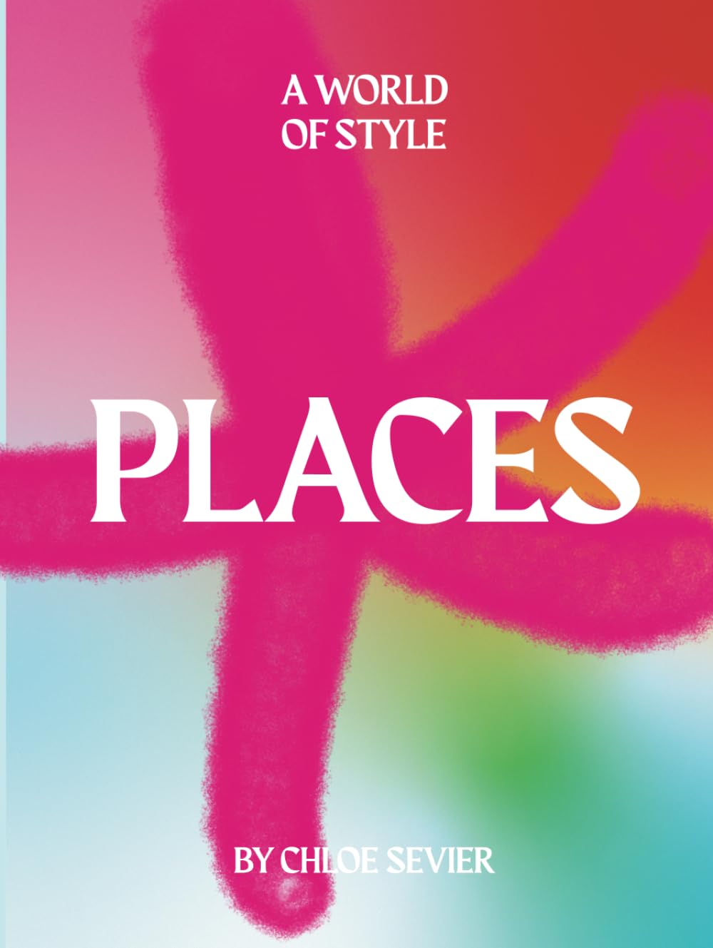Livre de table Places Graphic Cover Edition voyage culture art style