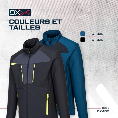 Couche de base zippée DX4 textile premium isolation haut de gamme
