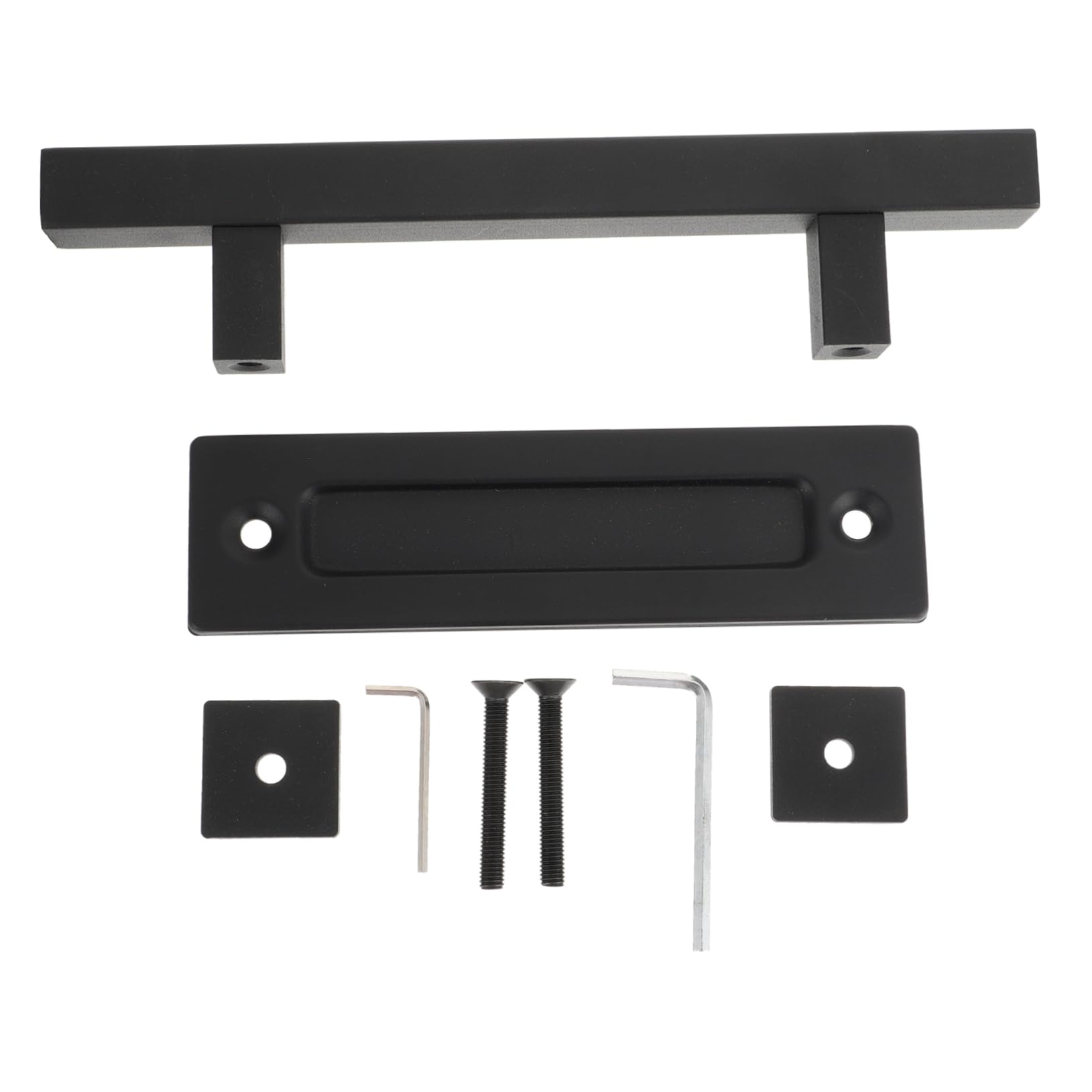 Poignée de porte pour porte de grange à tirage facile à installer