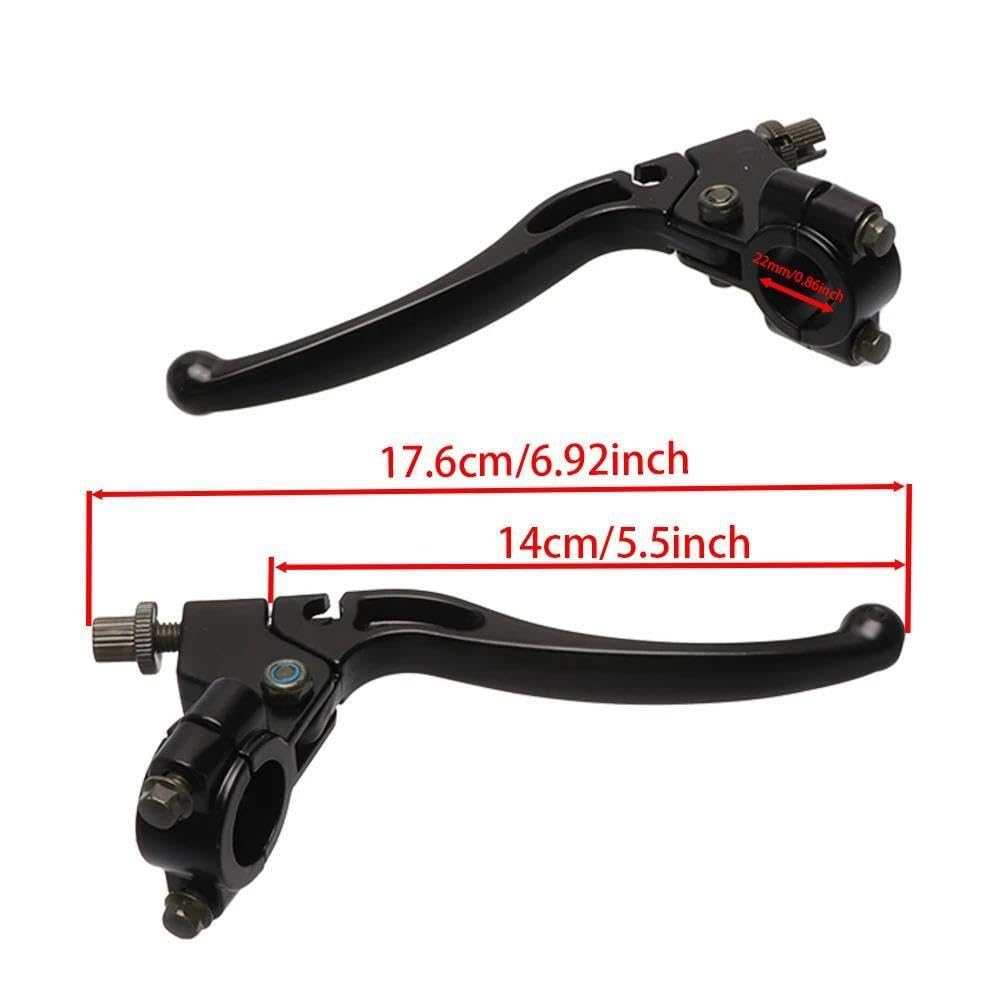 Pour H&onda Pour CR XL XR CRF XR50 XR80 XR100 CRF50 CRF70 CRF80 CRF100 CRF150 22mm Levier D'embrayage Frein Levier Frein Moto(1 Pair)