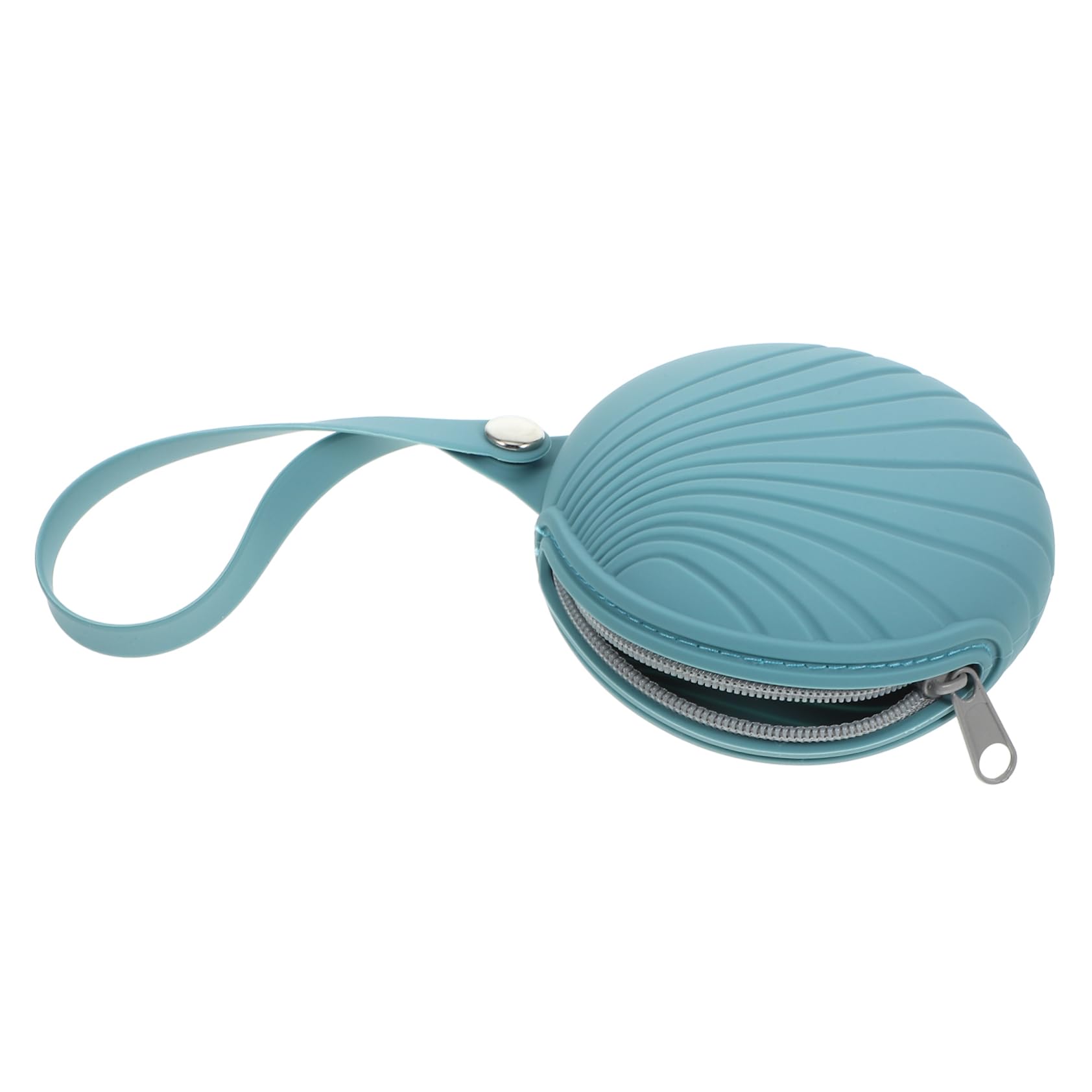 Healeved Pacifier Holder Case Silicone Storage Bag Zipper Closure for Easy Cleaning
