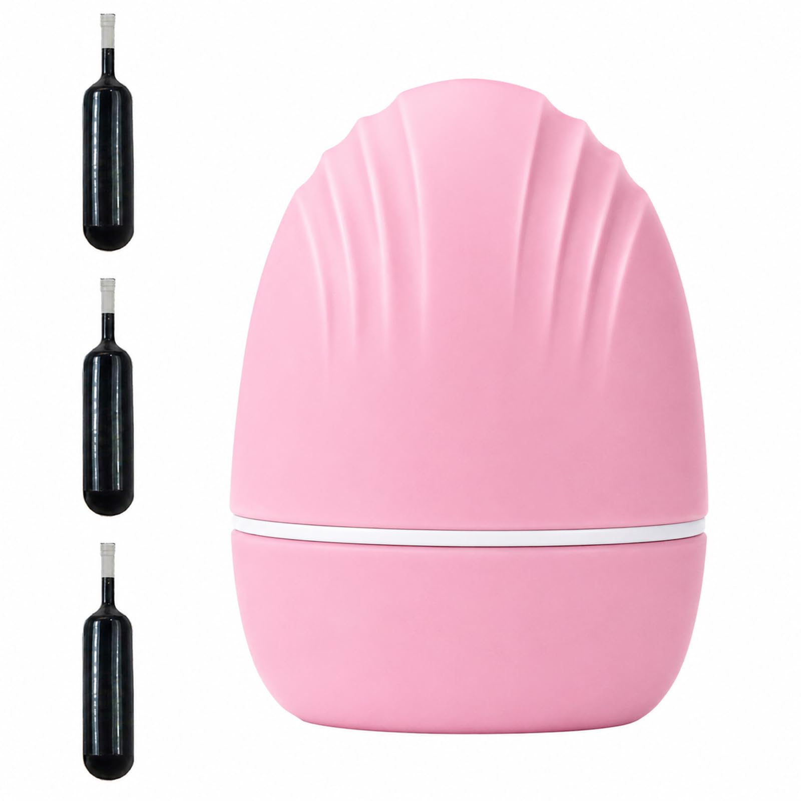 Confidential Roller Stamp, Identity Theft Protection Roller Stamp with 3 Refill Inks, Address Blocker Stamp for Secure ID Security, Anti and Privacy Safety (Sakura Pink)