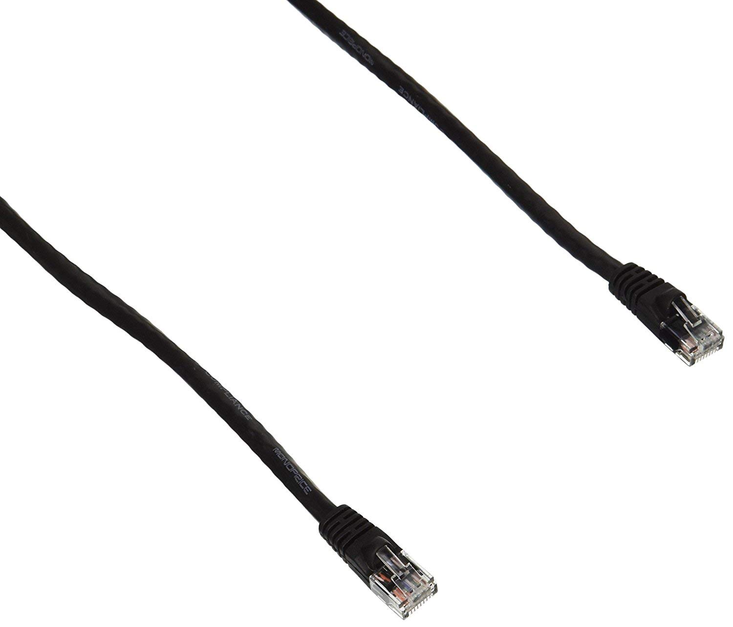 Monoprice 14FT Cat6 550MHz UTP Ethernet Network Cable - Black