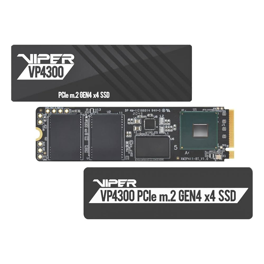 Amazon.co.jp: Patriot Memory Viper VP4300 1TB M.2 2280 PCIe