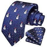 Zoom IMG-1 hisdern cravatta natalizia per uomo