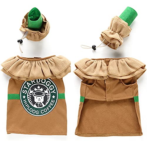 Disfraz Latte para Perros - Cafecito Iced Coffee miniatura 3