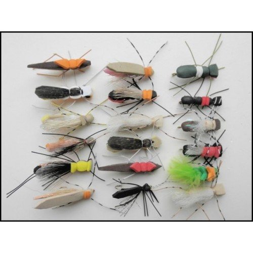 超希少★ FORGOTTEN FLIES 本　フライフィッシング Amazon.co.jp: フォームバグフィッシングフライ 18本入 ミックス