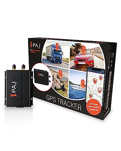 PAJ GPS Professional Finder 3.0 GPS Tracker Auto, Motorrad, Fahrzeuge und LKW´s Diebstahlschutz mit Direktanschluss an KFZ-Batterie Live-Tracking