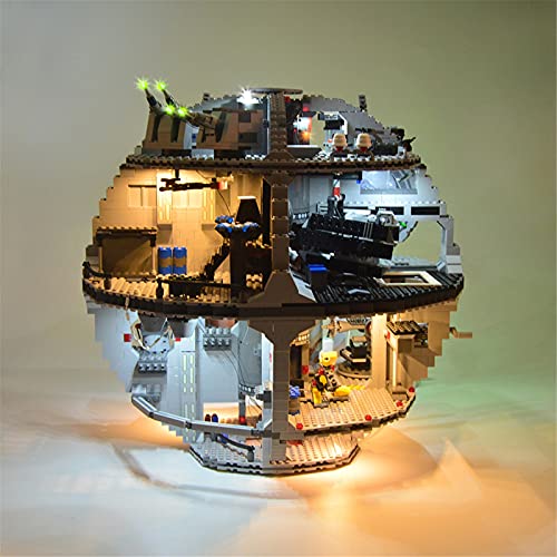 ADMLZQQ Light Kit Für Star Wars Death Star Kompatibel Mit Lego 75159 Wahrzeichen Gebäudeziegelsteine (Lego Set Nicht… – Bild 4