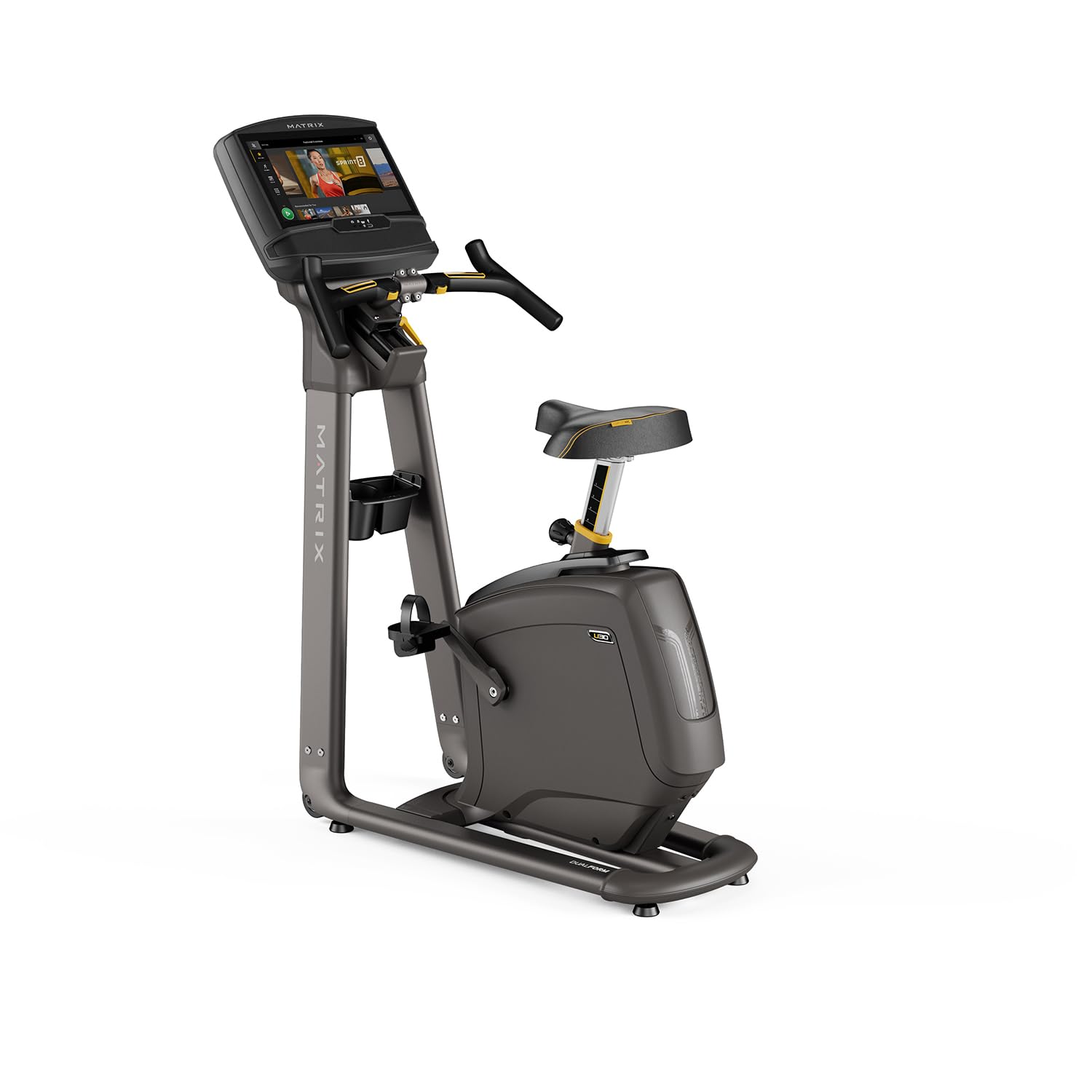 MatrixFitness U30 Upright Cycle with XIR Console