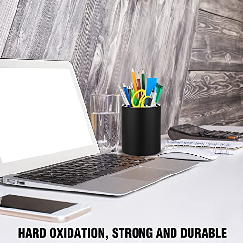 Herbst Portapenne in Metallo Nero, Portapenne da