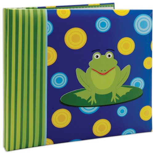 Image of MCS MBI 13.5x12.5 Inch 3-D Character Scrapbook Album with 12x12 Inch Pages, Frog (848137)