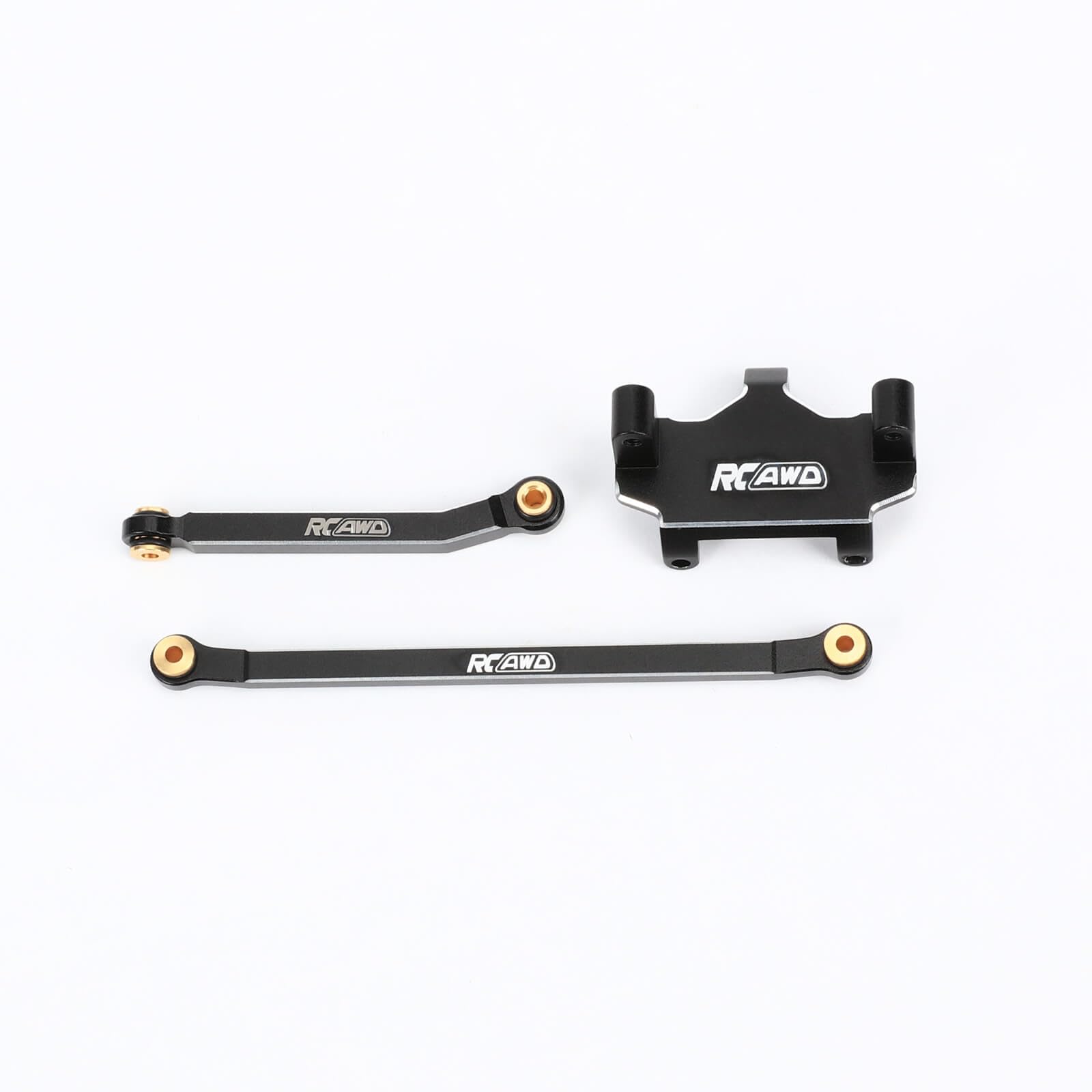 RCAWDCR18P Servo Mount & Steering Links for Hobby Plus 1/18 CR18P Rock Van & Trail Hunter Upgrade Parts