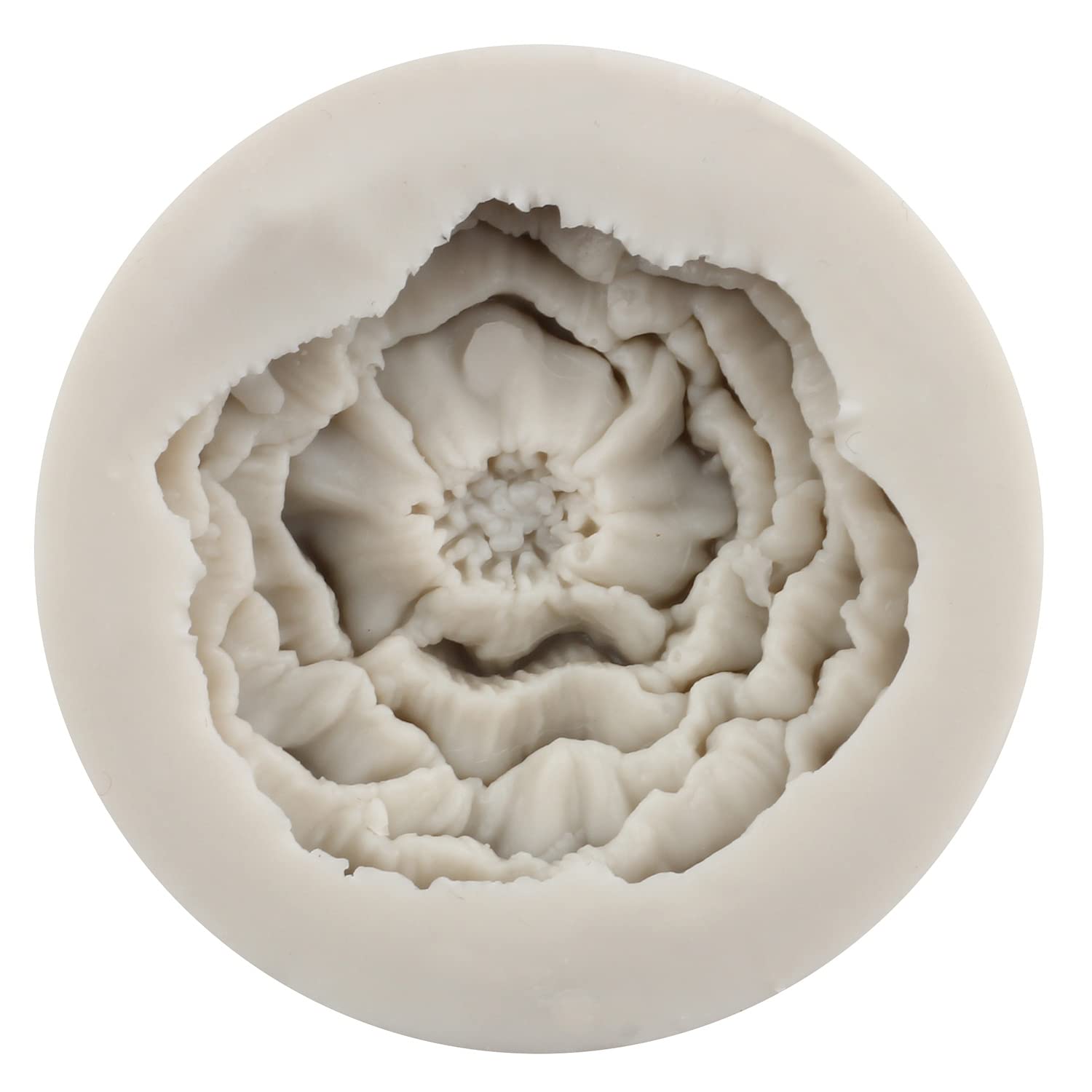 XMOLDNMS Stampi In Silicone Per Fiori Di Elleboro, Rosa E Foglie – Per Torte, Cupcake, Cioccolato, Argilla Polimerica, Alimentari, Resistenti Al Calore - 2