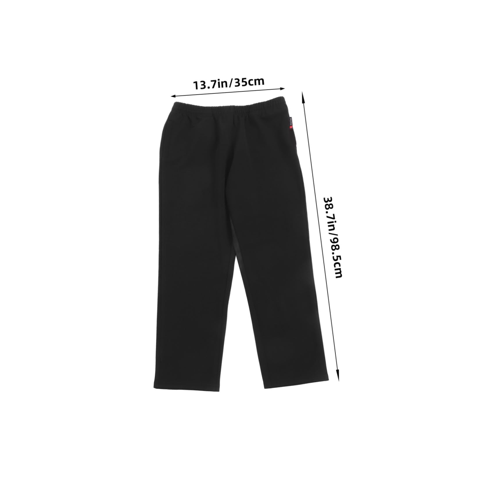 Pantaloni Elasticizzati in Traspirante con Tasche Pratiche per Cuochi XL