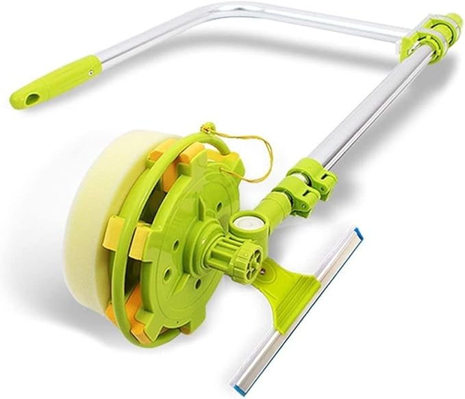 Yameem Telescopic Sponge Mop, Telescopic Window Cleaner Double Faced